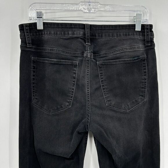 JOE'S JEANS Women's Black Wash Flawless The Icon Mid Rise Skinny Jeans Size 30 - Picture 5 of 8
